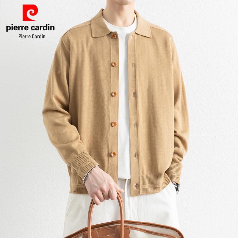 Pierre Cardin Men's Silk-Wool Blend Cardigan