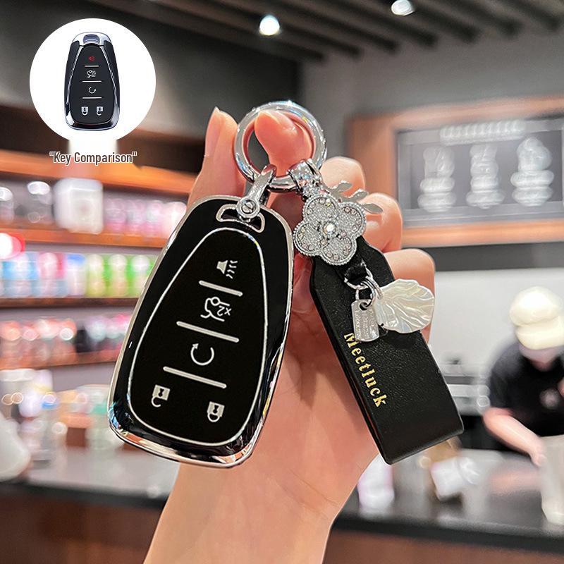 Compatible Chevrolet Key Cover for Volando, Malibu XL, Chuangku, Chuangjie, Explorer, Shell Buckle, and Changxun Models – Full Protection