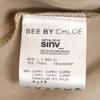 SEE BY CHLOE No sleeve one piece US2 Beige Waist ribbon Women Used