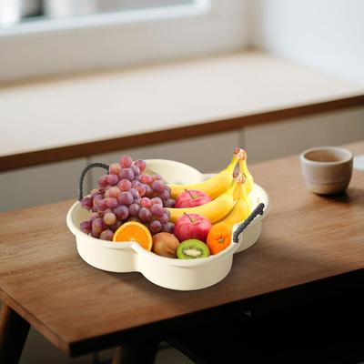 Appetizer Plate, Dried Fruit Storage Unbreakable Multi-purpose Serving Plate for Sweets And