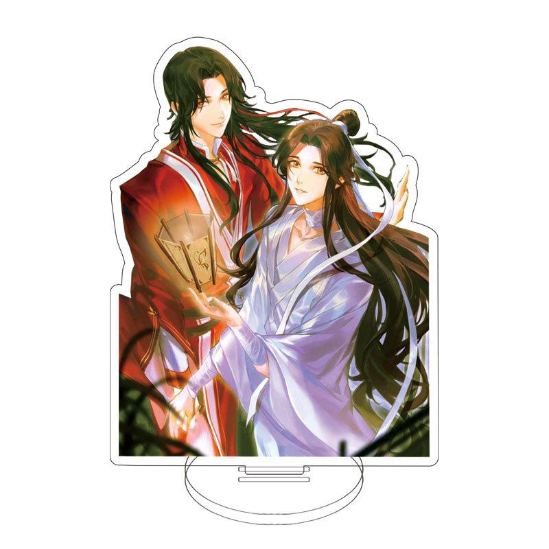 Anime Tian Guan Ci Fu Heaven Official's Blessing Hua Cheng Xie Lian Cosplay Acrylic Figure Stand Standing Plate Accessories Gift