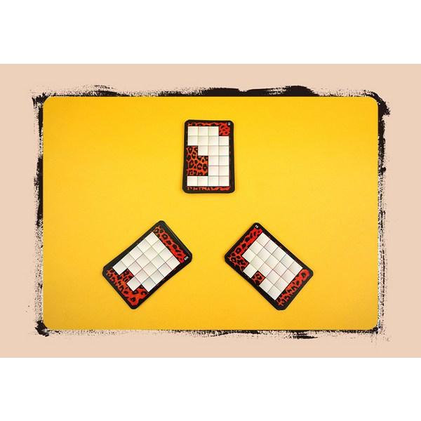 Korea Board Games Ubongo Mini, Mixed Colors, 1 Piece, Korea Representative Board Game