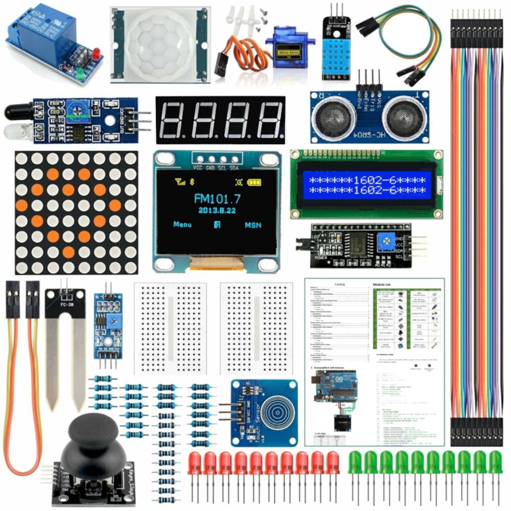 

Канальний релейний модуль для Arduino Kit Резистор Датчик HC-SR04