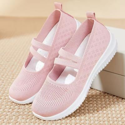 Women's Summer Sneakers Flat Bottom Women's  Fashionable Lightweight Single Shoes Breathable Women Shoes Free Shippiing Shoes