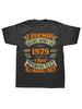 Męska koszulka z okazji 46. urodzin - Vintage 1979 - Edycja Limitowana - Urodzony w 1979 roku - Retro Graphic Tee