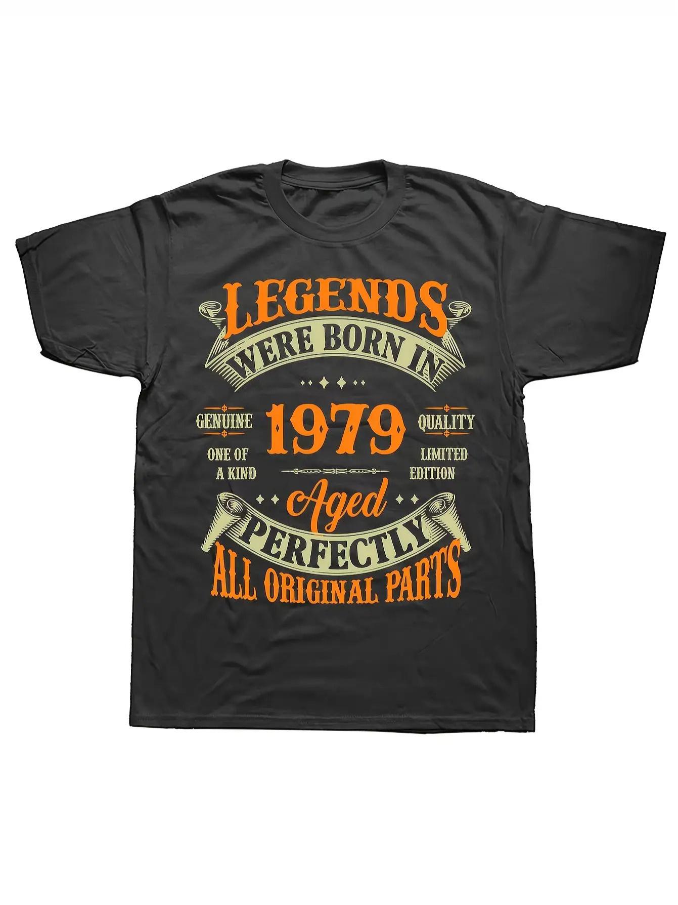 

Men s 1979 Vintage 46th Birthday T-Shirt - Limited Edition 1979 Born Retro Graphic Tee XXXXL