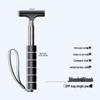 Portable Stainless Steel Telescopic Rearview Mirror and Window Scraper Defogger