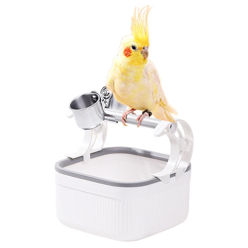 

Настольный стенд для дрессировки птиц, переносной игровой стенд для попугаев, подходит для попугаев, волнистых попугайчиков, зябликов,