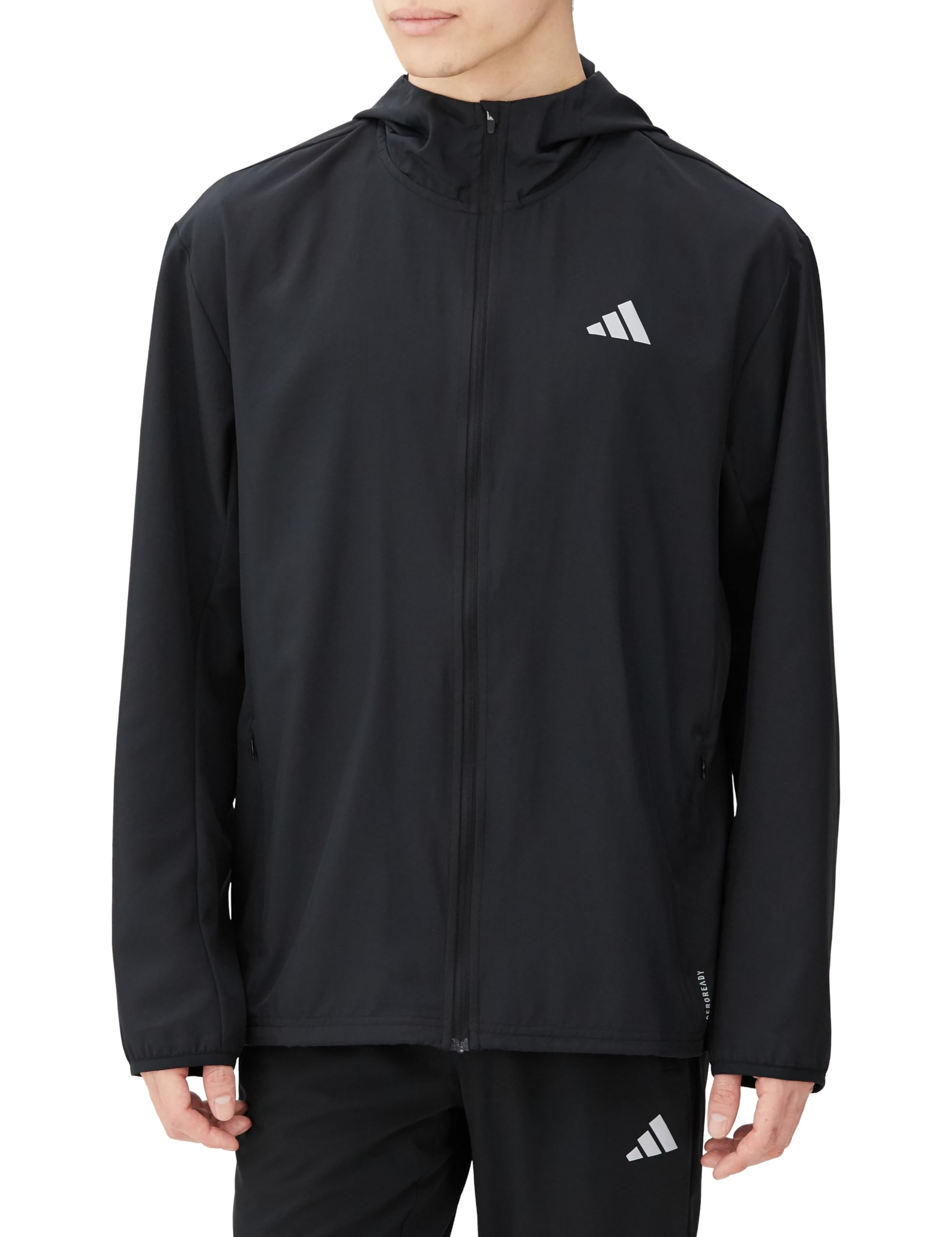 

Куртка Adidas Run It для бега, черная, размер, мужская, (IL7230), Дж/С