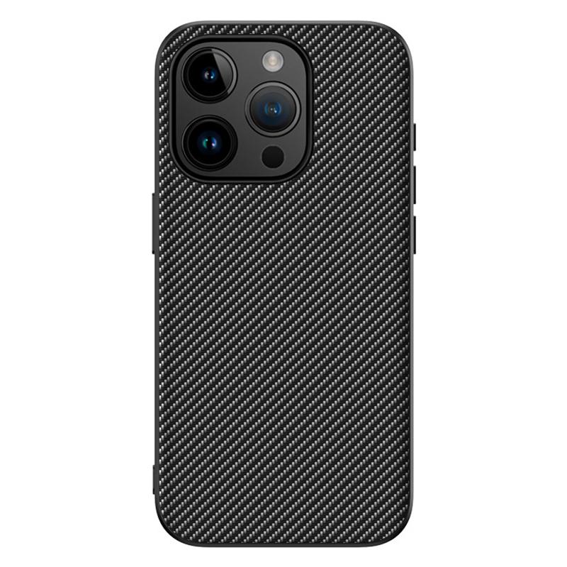 PU Leather+TPU Back Case for iPhone 15 Pro Max,Shockproof Phone Cover