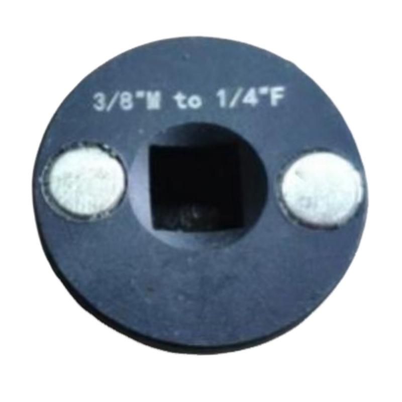 1/4inch to 3/8in Small Round Bearing Socket Adapter Reduced Drive Force Retention Heat Treated for Vehicle Application