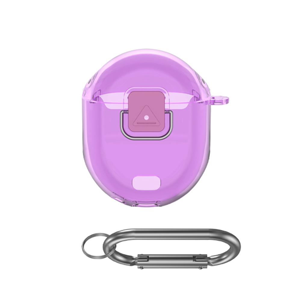 

TPU Earphone Protective Case Security Lock Transparent Clear Cover Anti-Scratch Protector Shell for Google Pixel Buds Pro 2