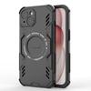KEYSION Hollow Heat Dissipation Case for iPhone 15 Pro Max Silicone+PC Magnetic Cooling Shockproof Phone Cover for iPhone15 Plus