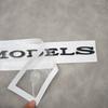 1PC 3D ABS Letters ModelS Logo Chrome Black Emblem Red Badge Car Rear Trunk Stickers Decals For Tesla Model S Auto Accessories