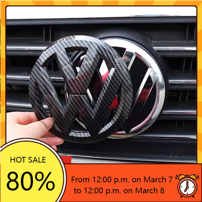 YNEPB1 For VW Volkswagen Jetta MK5 Golf Car Front Grille Trunk Badge Sticker Decoration Accessories For VW Polo Golf MK6 MK7 MK8 CC Pas