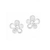 Elegant Hollow Flower Stud Earrings - Chic, Versatile Design for Women