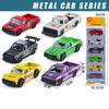 1:64 Scale Model Toy Pickup Supercar Off-road Cars Metal Diecas Inertial Sliding Exquisite Car Models Decoration Racing Vehicles