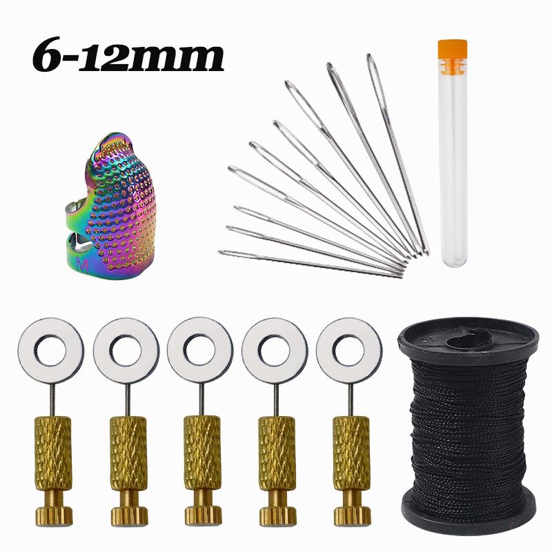 16pcs DIY Leather Suture Positioning Needle Tool Set Suture Fixed Position Needle Leather Fixed Suture Needle Craft Supplies