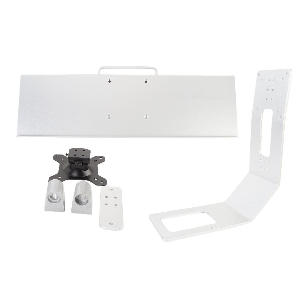 Computer Display Stand Aluminum Alloy Integrated Display Keyboard Mount for Household Office Use