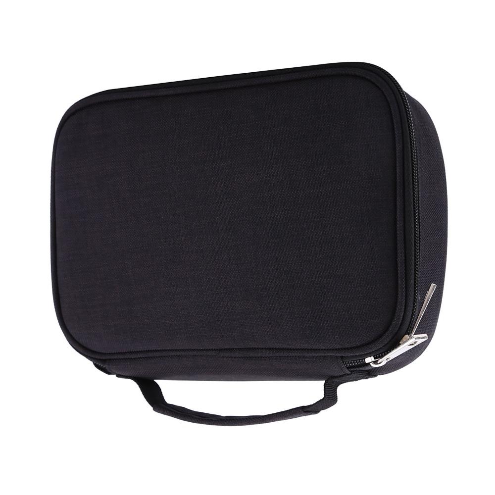 Multifunction Art Pencil Case Black/Blue/Purple Pencil Case Organizer  Stationery Organization