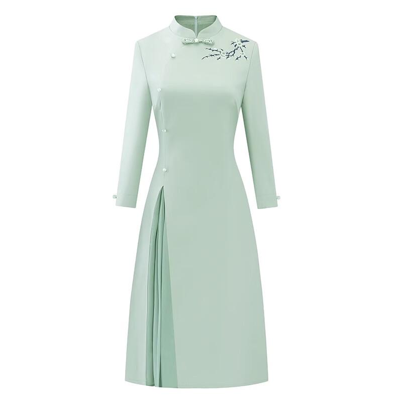 

New Chinese Style A-Line Professional Dress 2XL