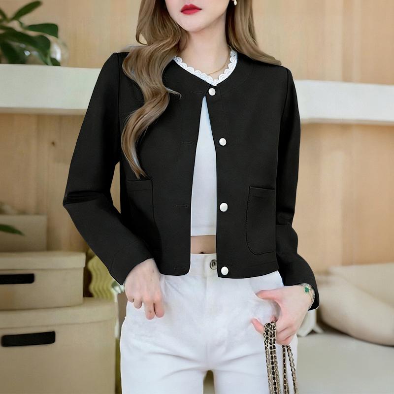 ZANZEA Women Lace Splice Round Neck Casual Long Sleeve Blouse