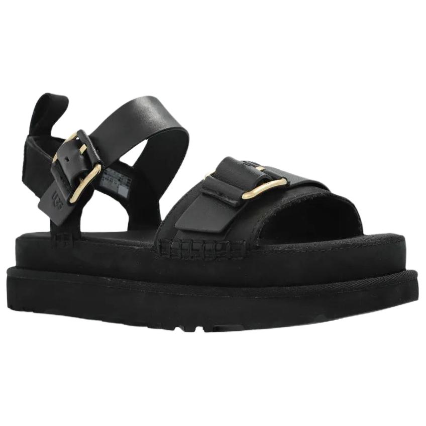 UGG Goldenstar Villa Minimalist Comfortable Slide Sandals Women Sandals Black 1167392-BLK