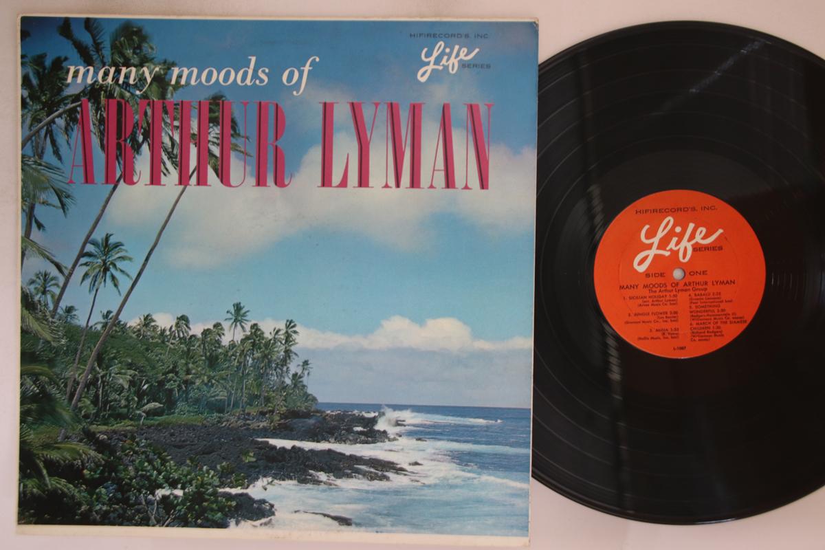 

LP Record ARTHUR LYMAN - Many Moods Of Arthur Lyman L1007 HIFI 1962 US Jazz Used