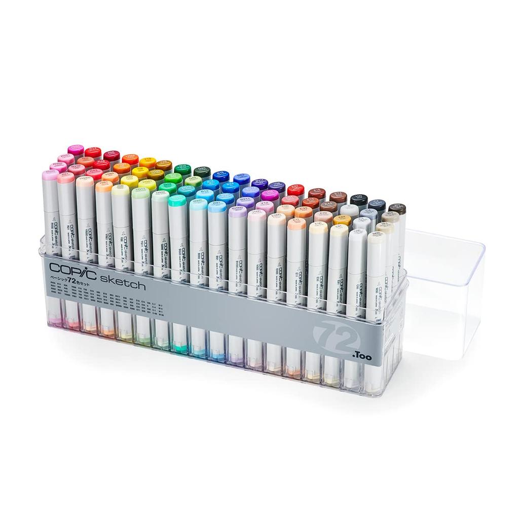 Too Copic Sketch Basic Set 72-Color