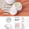 5 IN 1 Nail Glue Gel Portable Mini Size Multi-functional Rhinestone Adhesive Reinforcement Gel for Outdoor Nail Repair