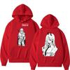 2026 Hot Sale Anime Chainsaw Man Reze Denji Power Graphic Hoodie Men Women Oversized Streetwear Hoodie Perfect for Commute & Loungewear