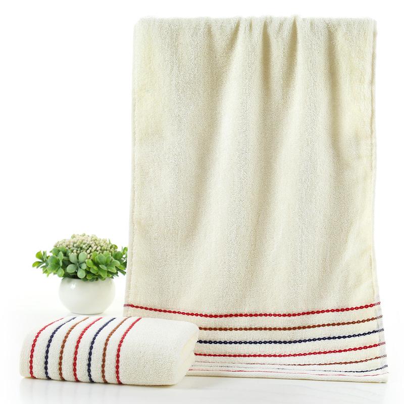 

Полотенце Хлопок Полосатое Большое Толстое Банное Лицо Душ Дом Отель Взрослые Мягкое Детское Crosswhite