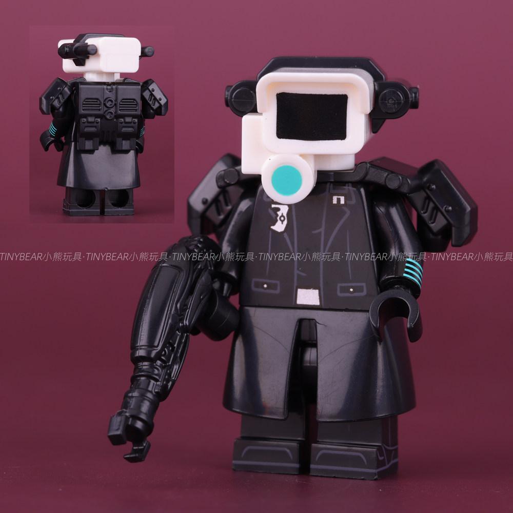 KDL858 Skibidi Toilet Mattoncini Giocattoli con Mini Action Figure