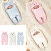 Baby Sleeping Bags Cartoon Bags Boy Girl Breathable Sleep Bag Wearable Cotton Wrap Blanket Baby Essential