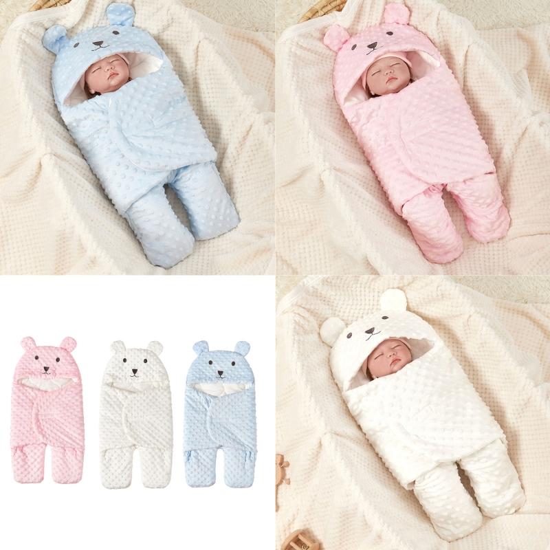 Baby Sleeping Bags Cartoon Bags Boy Girl Breathable Sleep Bag Wearable Cotton Wrap Blanket Baby Essential