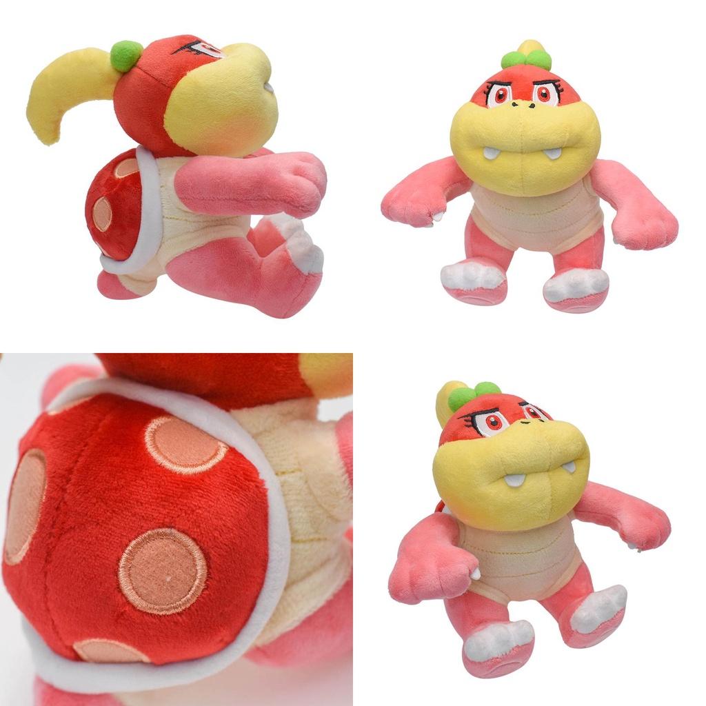 Super Mario Bros. Pom Pom Koopa Plüschtier Puppe Für Kinder Perfekt Für Dekoration Und Sammlung