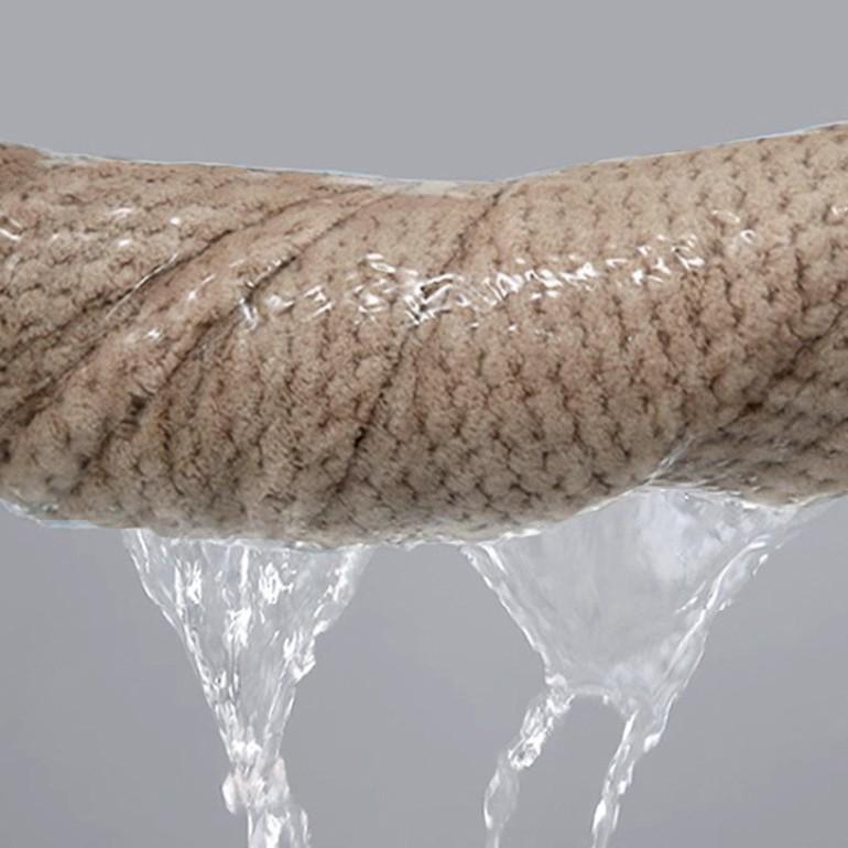 Merbau Coral Fleece Bath Towel Set - Thickened, Soft, Absorbent Couple Towels