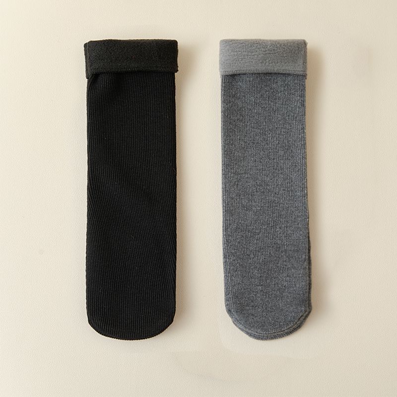 Men's fashion warm thickened padded comfortable casual socks, men's outdoor winter wear must have