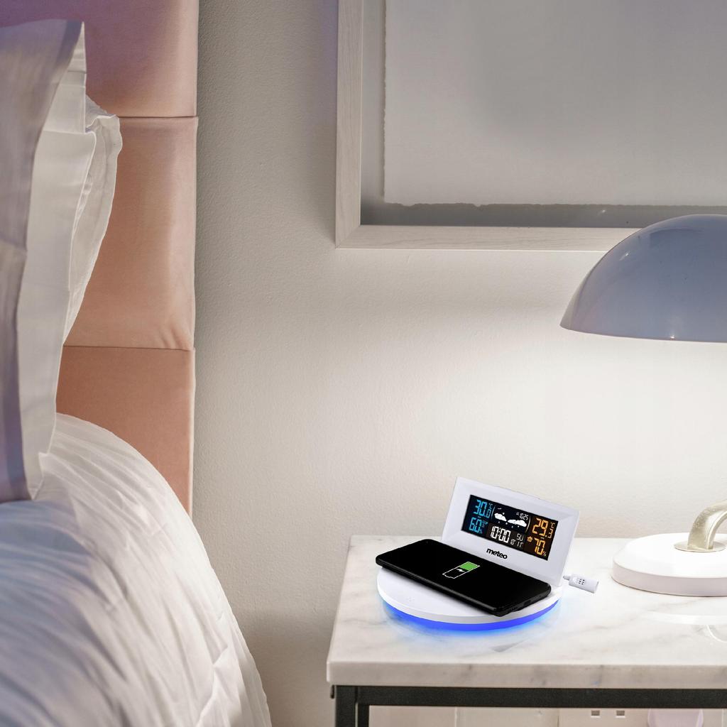 Meteo Sp94 Weather Station With Inductive Charger