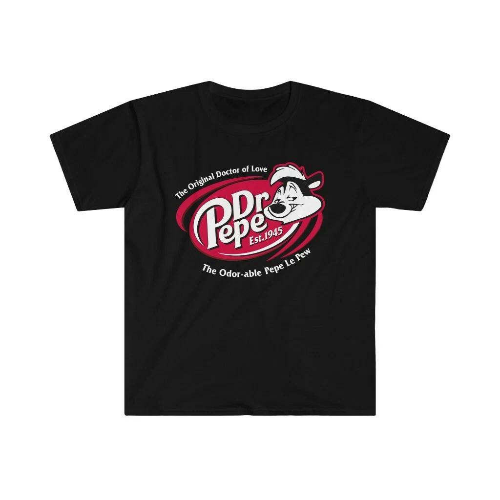 Dr. Pepe The Original Doctor of Love Darks Softstyle T-Shirt 3XL