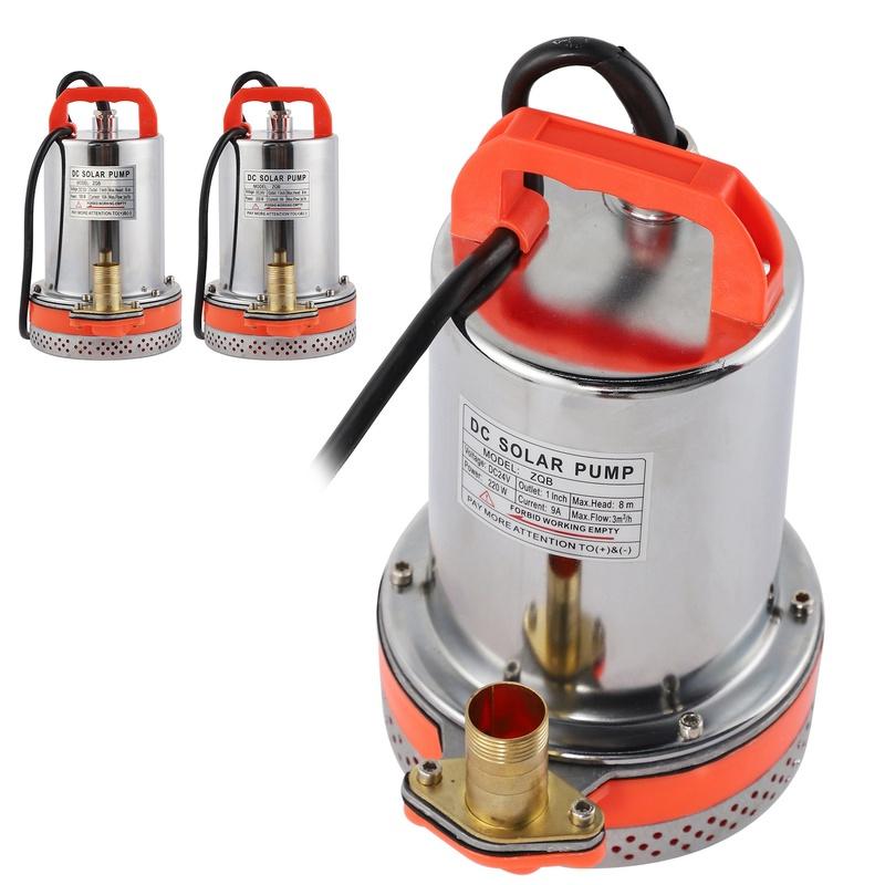 Tauchpumpe Kleine Batterie Solar Poolreinigung 8 Meter 2,1 Meter Kabel Solar Hydraulische Ausrüstung