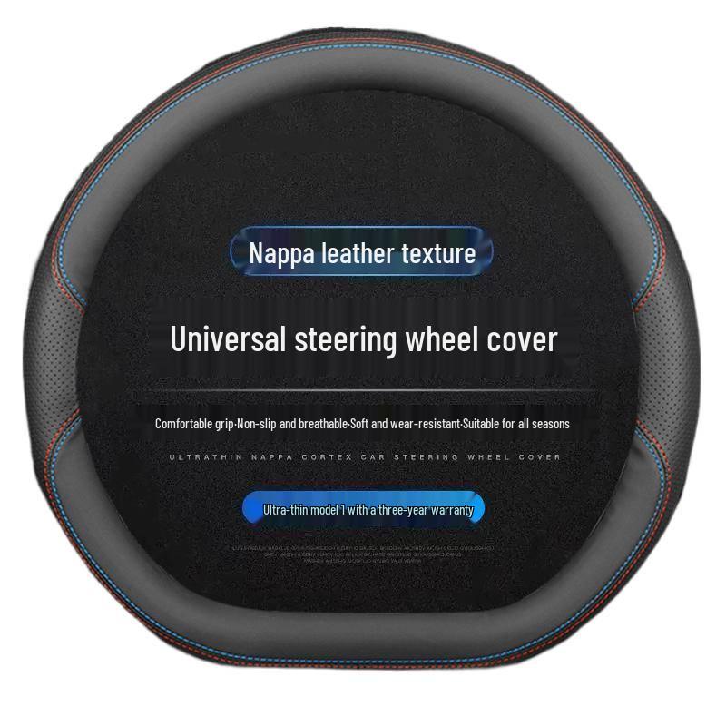 BYD Qin L Non-Slip, Odorless Steering Wheel Cover - No-Sew Interior Modification.