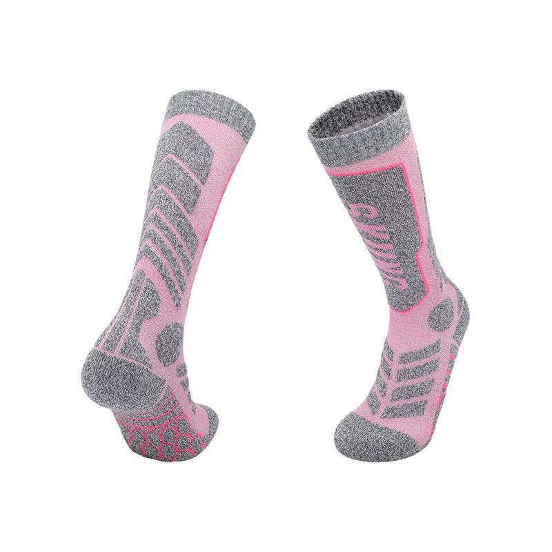 Autumn Outdoor Ski Socks: Warm, Non-Slip, Thick Terry for Men & Women - Ideal for Mountaineering & Snow Sports