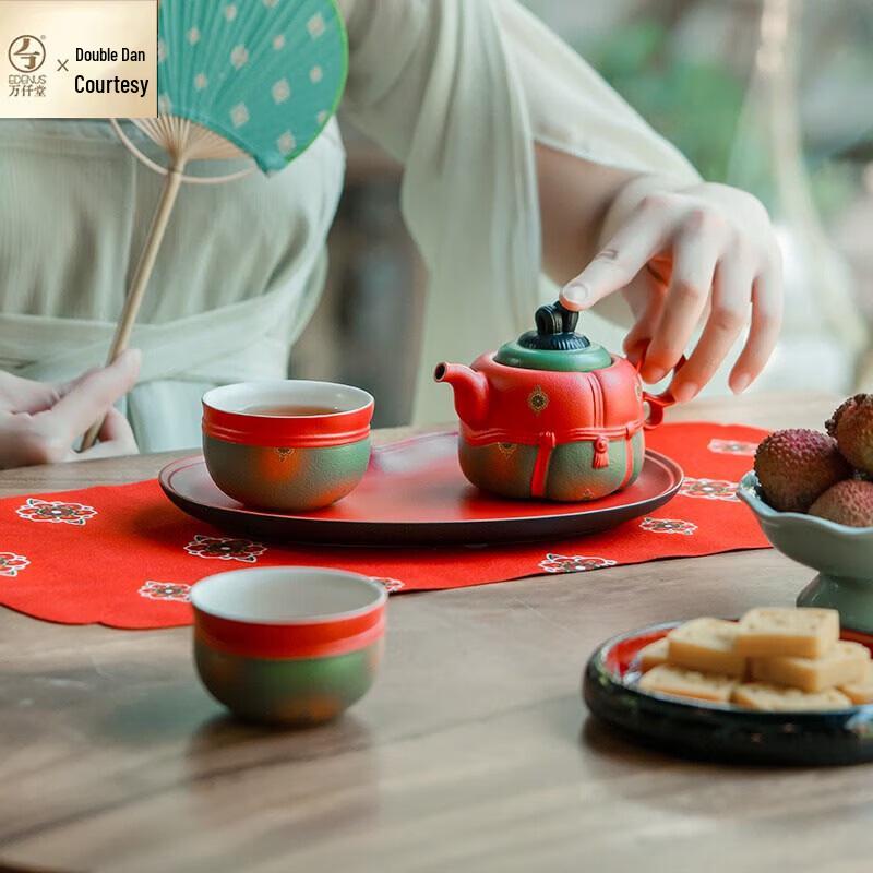 Edenus Tang Palace Ceramic Gongfu Tea Set