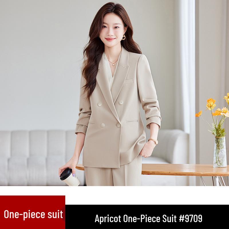 Korean Style Women's Casual Blazer Set - Autumn Fashion, Slimming Fit