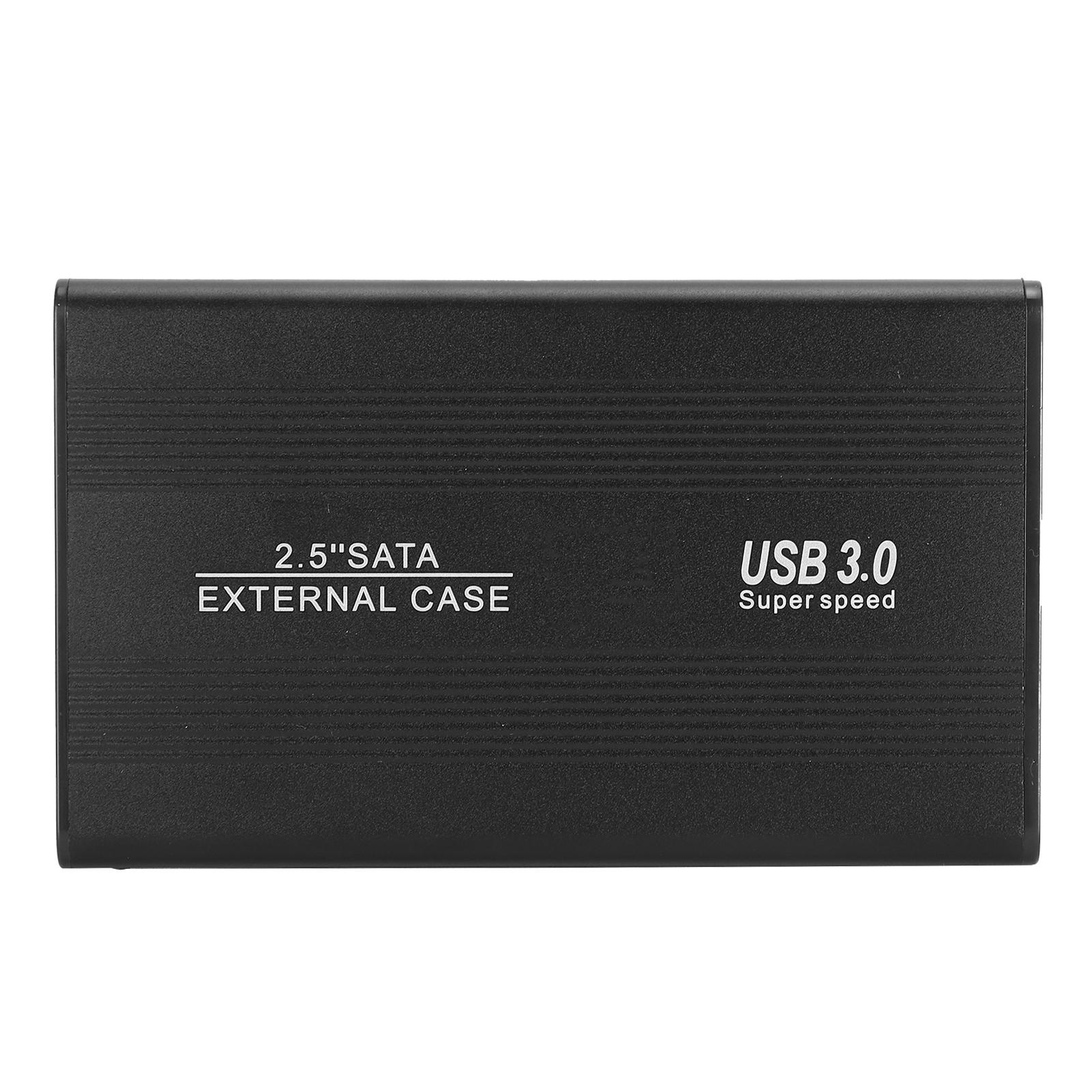 

2.5in HDD Box SATA External Case USB 3.0 Super Speed Mobile Hard Disk Drive Enclosure (Not Inclube Hard Disk)