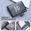 Short Wallet Zipper Coin Pocket Business Male Purses Card Holder For Opel Astra H G J Insignia Corsa Zafira Meriva Mokka