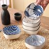 Japanische Mini Keramikteller Grill Schälchen Sashimi Sushi Sojasauce Schalen Zuhause Schreibtisch Snack Obst Dessert Teller