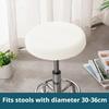 Round Stool Bar Stool Cover Beauty Salon Lift Chair Round Stool Cover Round Cover Chair Table Cushion Round Protective Cover