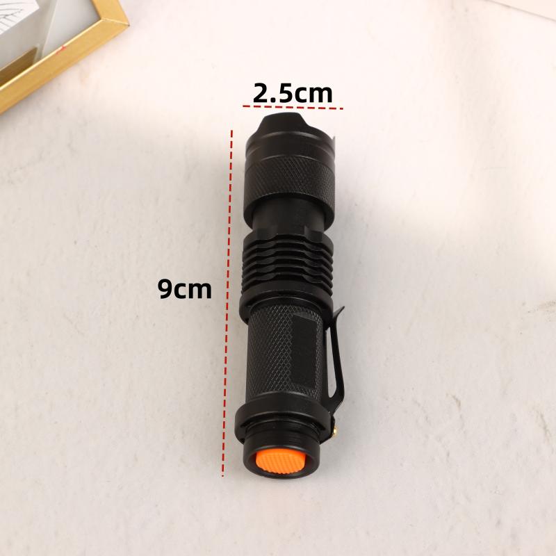 1 Piece Edc Torch Lamp Lantern Led Red Beam Light Flashlight Against Deteriorating Eyesight Powerful Tactical Hunting Flashlight